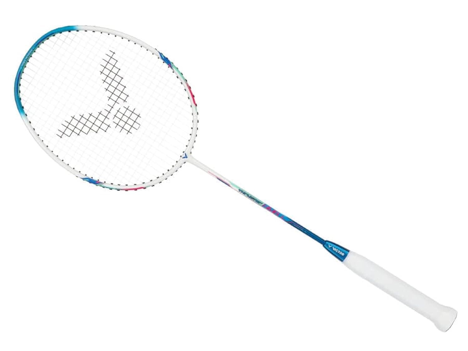 Victor TK-HMRL-A-5U Thruster Series Strung Badminton Racket -White