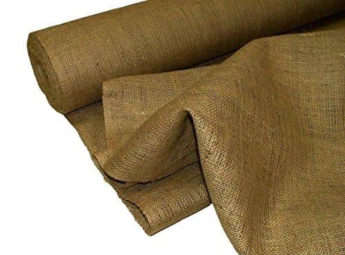 Natural Jute / Hessian / Burlap Fabric 51 Inch Wide, 7 Yards