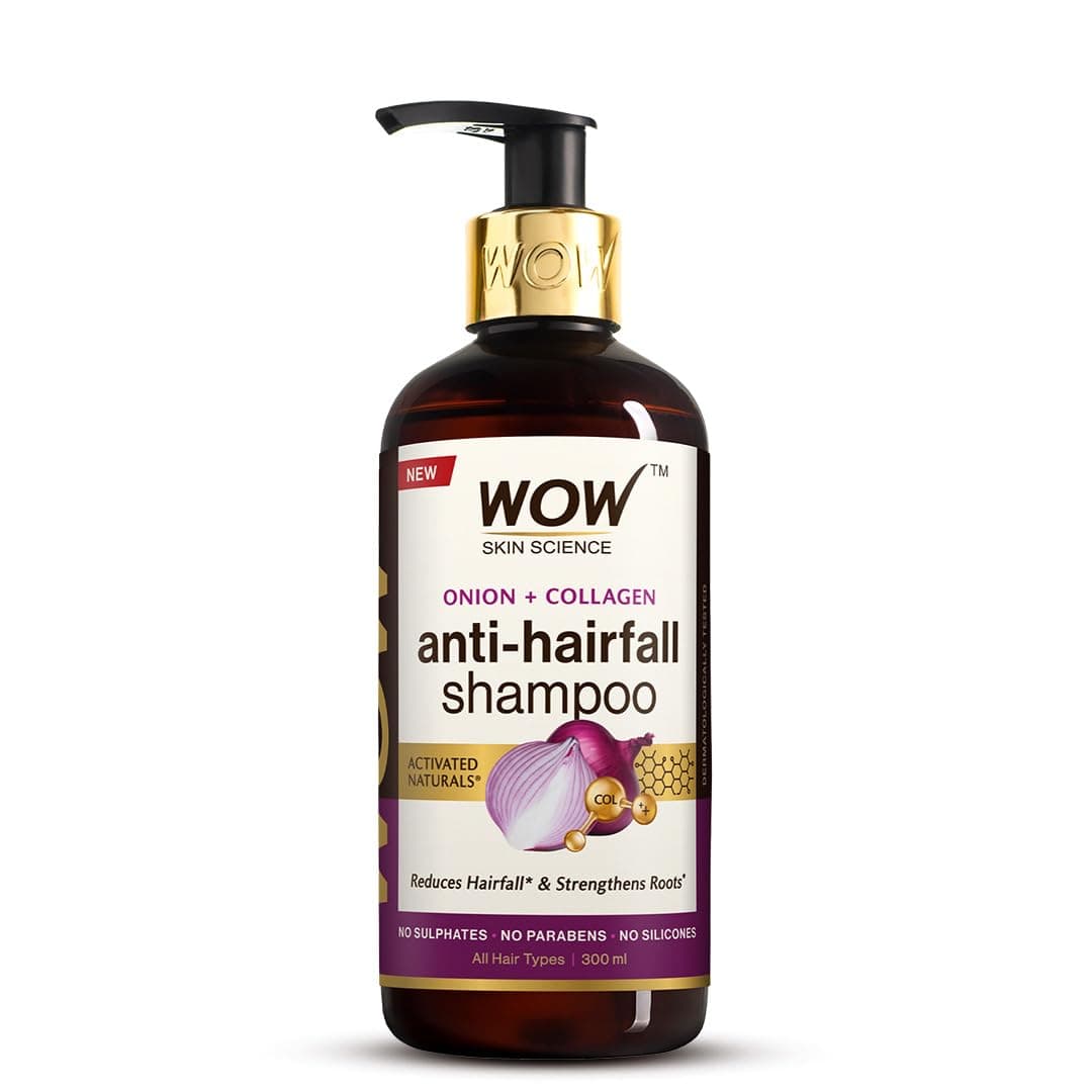 Red Onion Black Seed Oil Shampoo with Red Onion & Black Seed Oil Extract, Pro-Vitamin B5 - No Parabens, Sulphates, Silicones, Color & PEG - 300ml