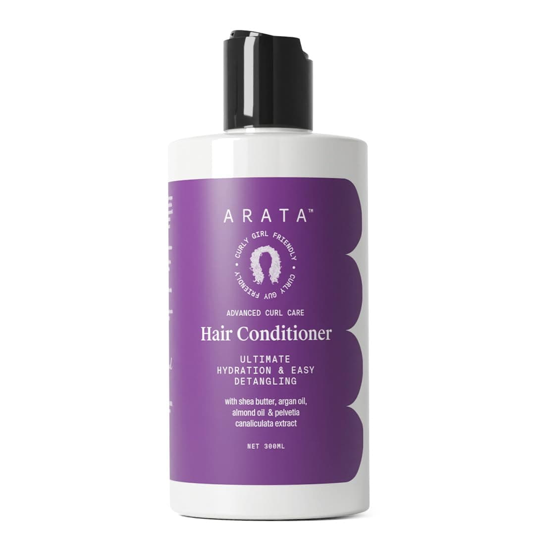 Advanced Curl Care Hair Conditioner (300 ML) | Rinse-Out Conditioner With Shea Butter, Argan Oil, Almond Oil & Pelvetia Canaliculata | Ultimate Hydration & Easy Detangling