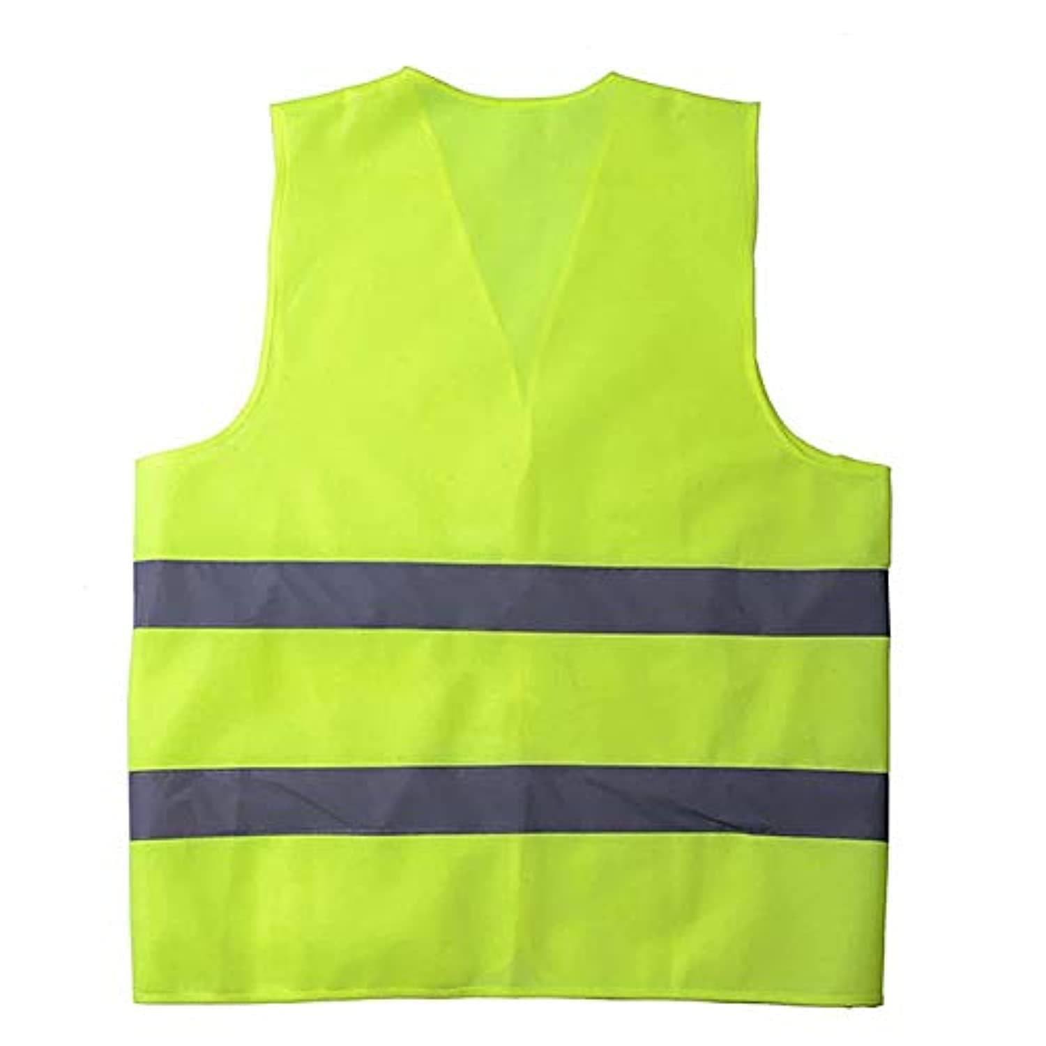 Unisex Reflective Safety Vest Safety Clothing High Visibility Day and Night Warning Traffic Construction Clothing