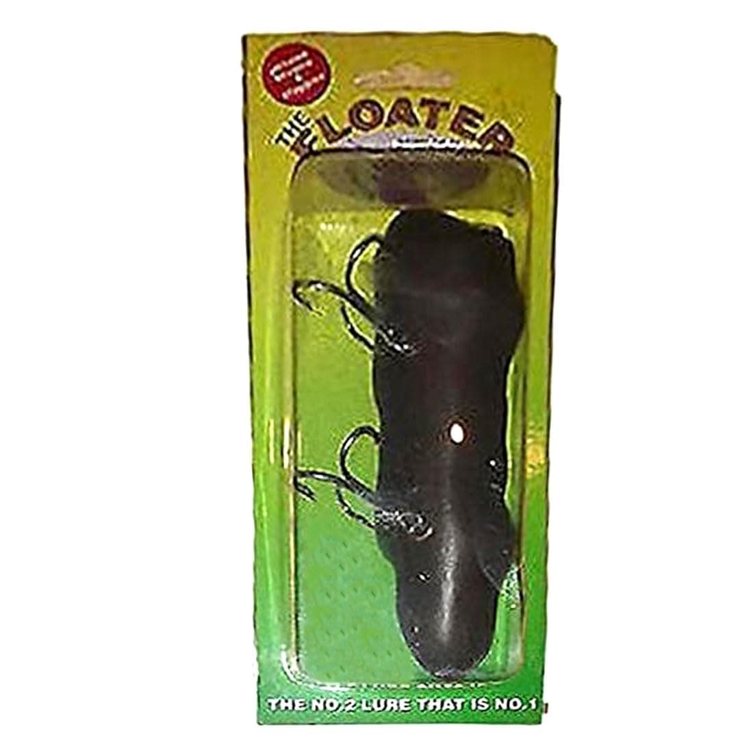 The Floater- Novelty Fishing Lure Imitates Browns and Crappies Crankbait 14 Points of Cuss-Free Hooks Are So Bling