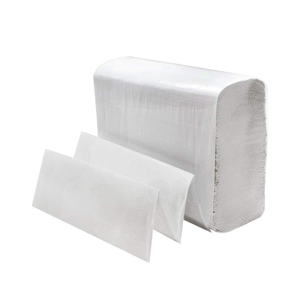 White MultiFold Paper Towels. Case pack of 2000 count