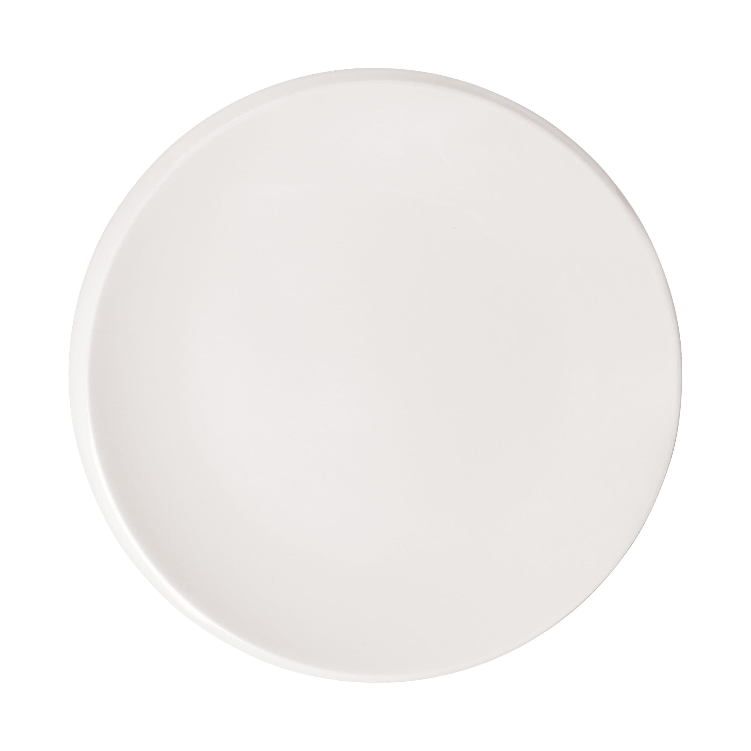 Villeroy & BochNewMoon breakfast plate, modern plate for breakfast, brunch, cakes or desserts, made from premium porcelain, dishwasher safe, white, 24 cm