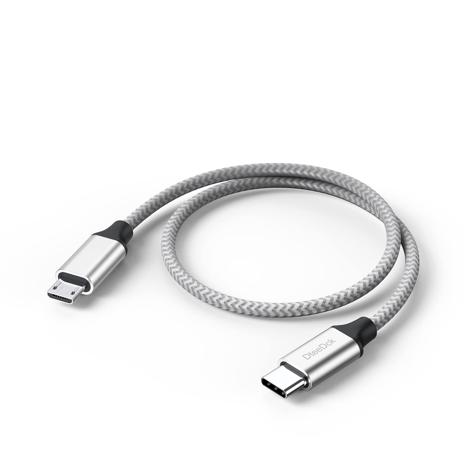USB C to Micro USB Cable 1 Foot