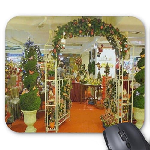 DIOYC Christmas gift shop mouse pad 8.7 x 7.1 Inches