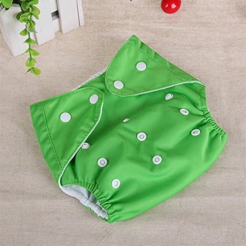 safeinu Adjustable Reusable Baby Washable Diaper Nappies Nappy Soft Cloth Covers Style 4