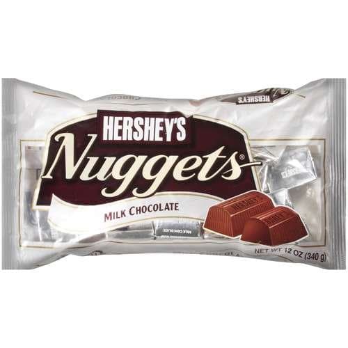 Hershey's, Nuggets, Milk Chocolate, 12oz Bag (Pack of 4)