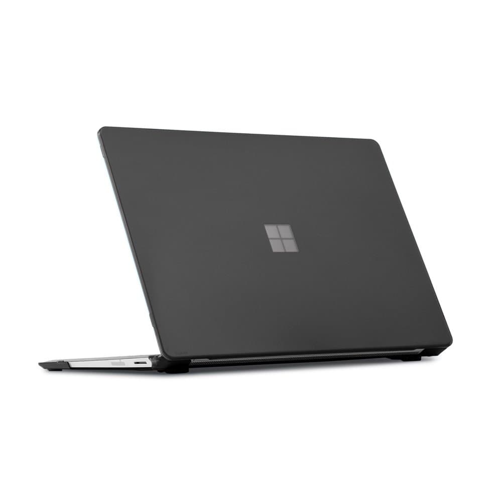 mCover Hard Shell Case Compatible with 13.5-inch Microsoft Surface Laptop 1/2 / 3/4 Computer with Alcantara Material Keyboard (Not for Metal Keyboard) -Black