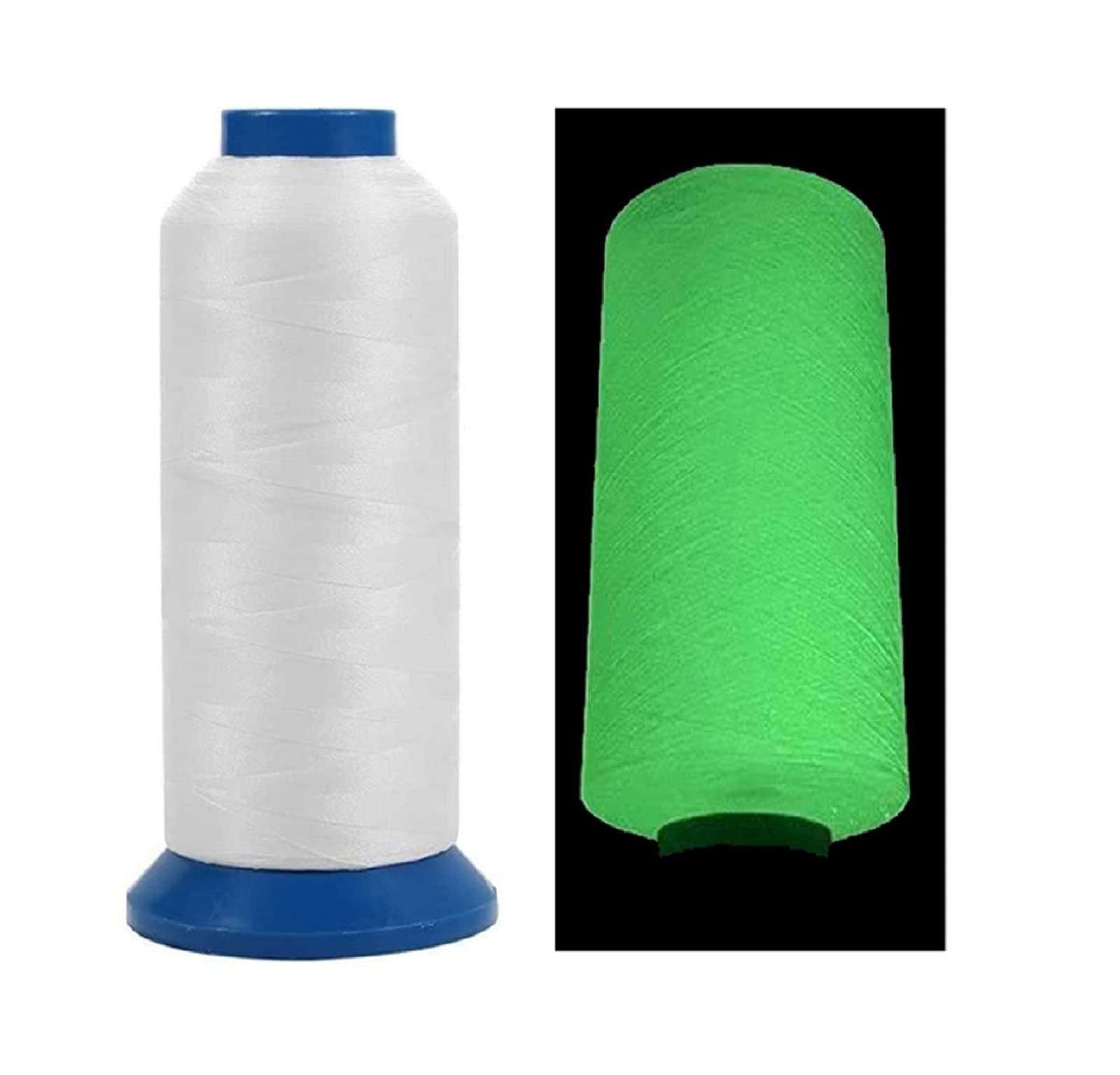 3000Yards / 2700M Glow in The Dark Embroidery Thread (White)