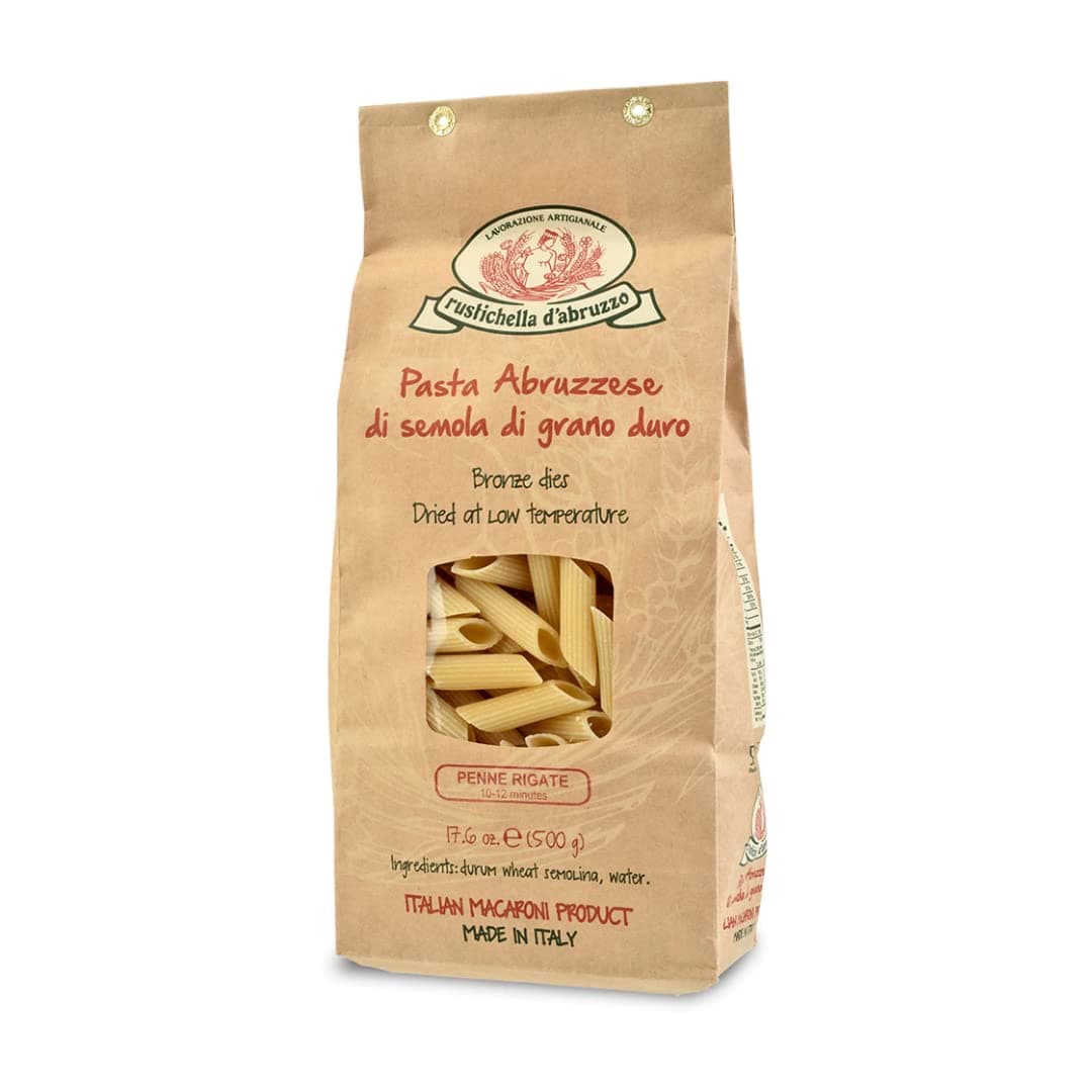 Rustichella d'Abruzzo Durum Wheat Artisan Penne Rigate 6 kg