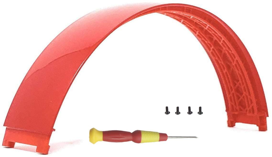 Aiivioll Replacement Top Headband Repair Parts Compatible with Studio 2.0 Wired Wireless On-Ear Headphones (Red)