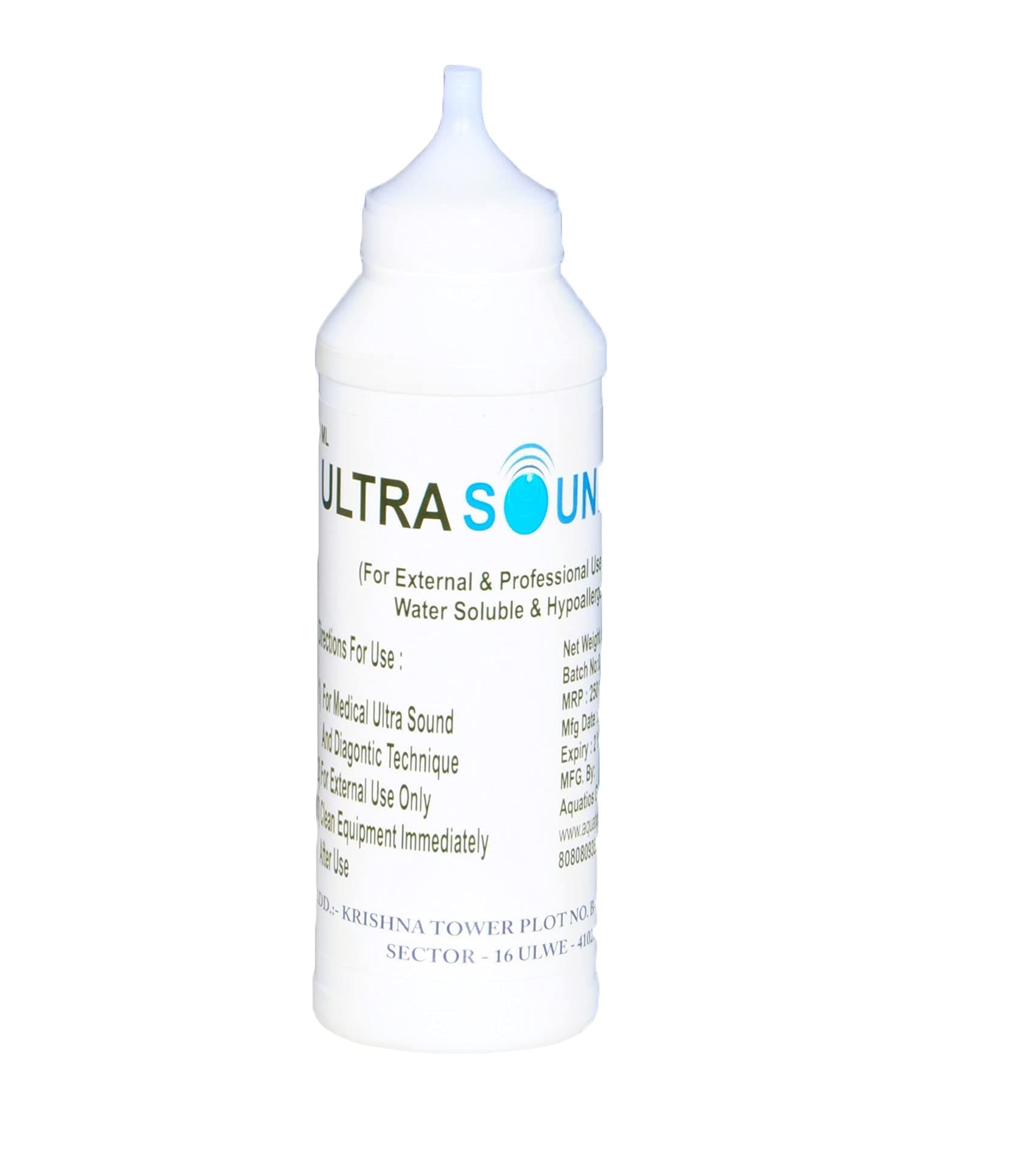 AQUATIOS GEL Ultrasonic Gel for USG/ECG/Physio-therapy 250 ml