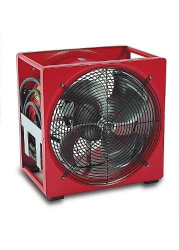 Electric Smoke Ejector Fan with 1/3 Hp TEAO Motor, 16" Blade Diameter (Pack of 1)