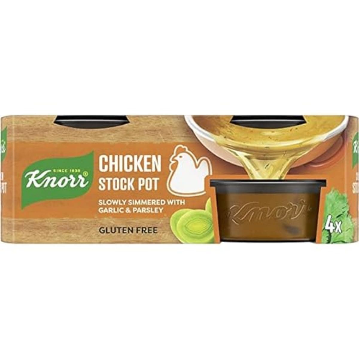 Chicken Stock Gel Pots 8 Pack 224g