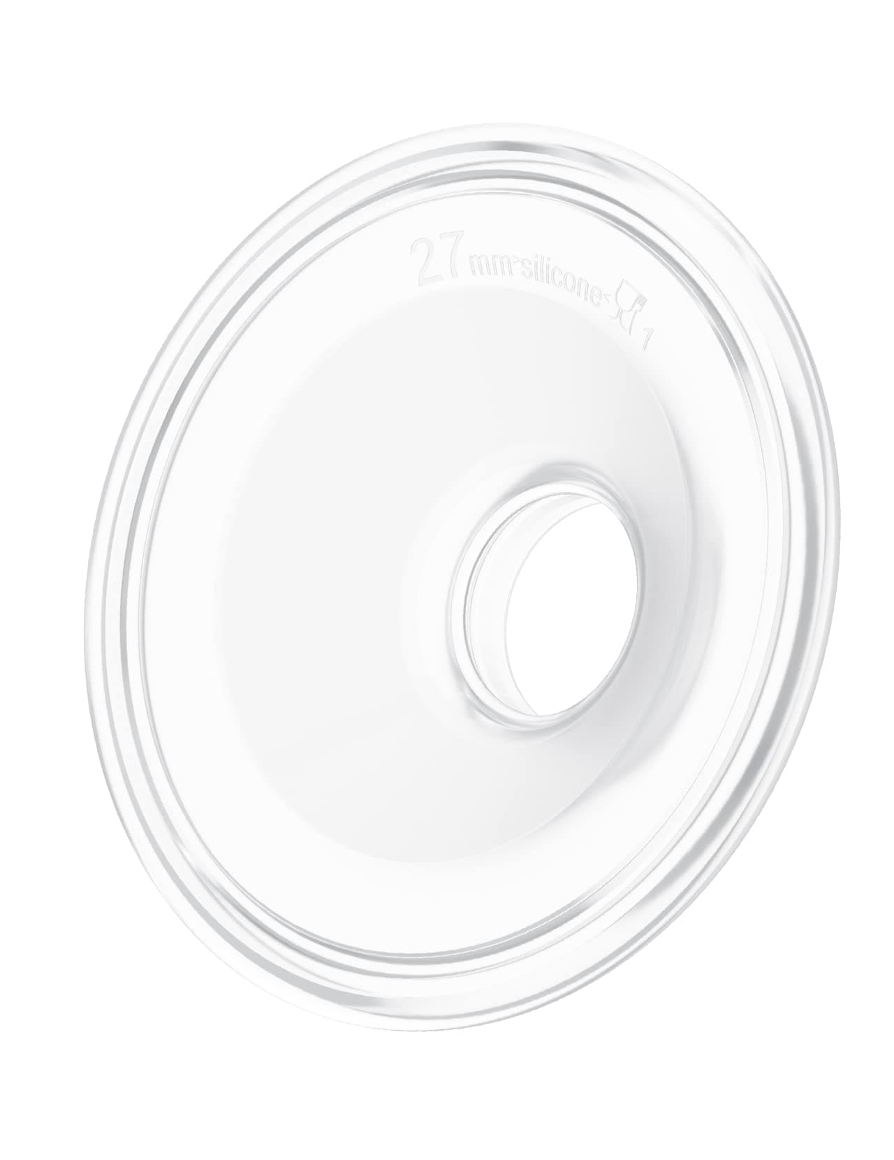 Momcozy Single Seal Flange 27mm Compatible with Momcozy S9 Pro/S12 Pro Replacement for Momcozy S9 Pro/S12 Pro Parts, Original Momcozy S9 Pro/S12 Pro Squeezer Accessories, 1pc (27mm)