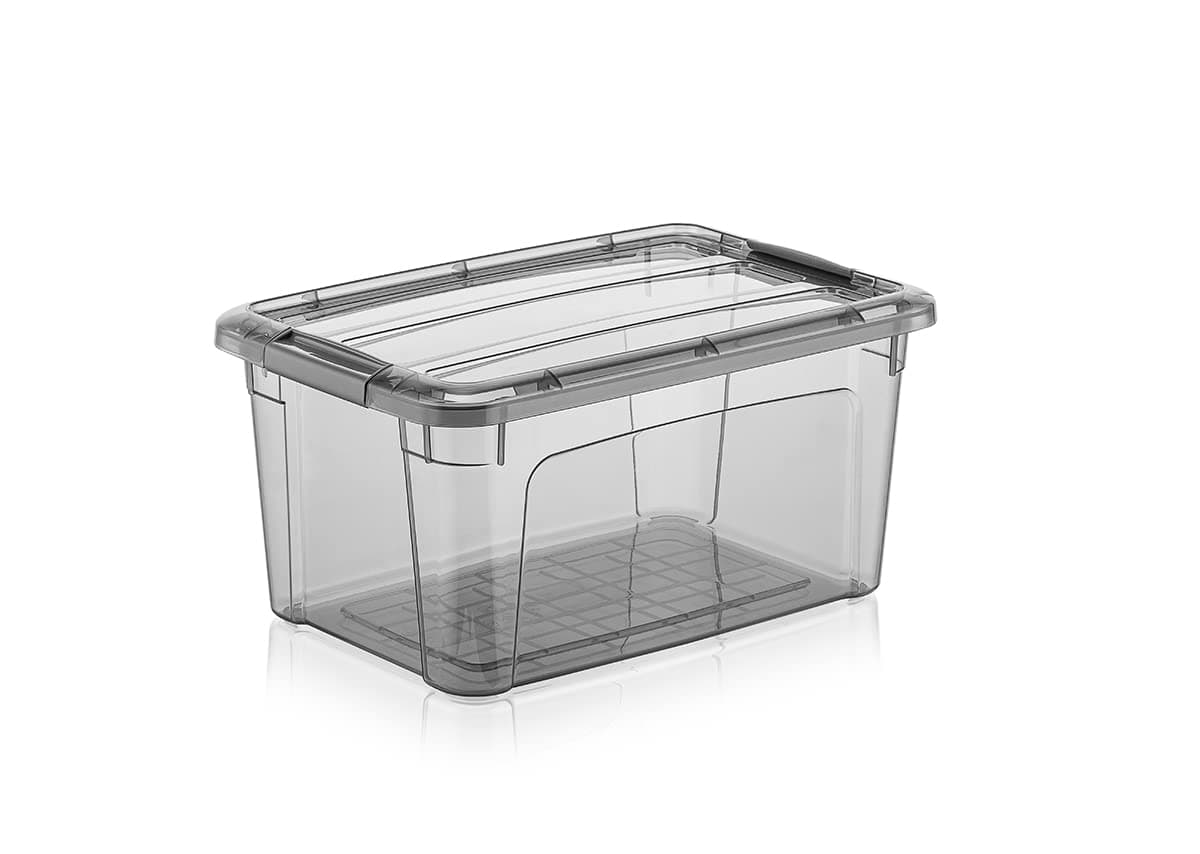 OrchidFoly Life Airtight Meal Prep storage box 1.2 LTR with Locking Lids, Re-usable Plastic Food Storage Container, Stackable Kitchen Organizer Boxes, BPA Free