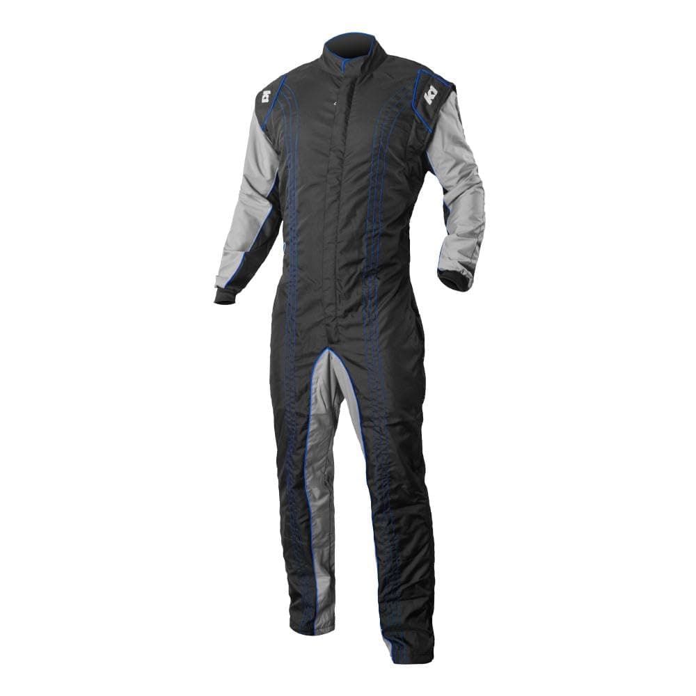 K1 Race Gear CIK/FIA Level 2 Approved Kart Racing Suit (Blue, Small)