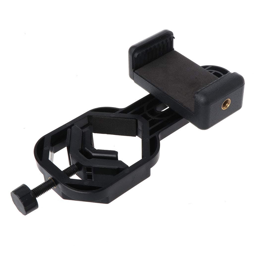 Universal Cell Phone Adapter with Spring Clamp Mount Monocular Microscope Accessories Adapt Telescope Mobile Phone Clip Accessory Bracket Connected Photography Stand 5P0079S