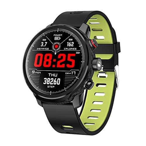 Smart Watch Activity Tracker Fitness Watch for Men Women Waterproof Heart Rate Monitor Watches Sleep Monitoring (Green)