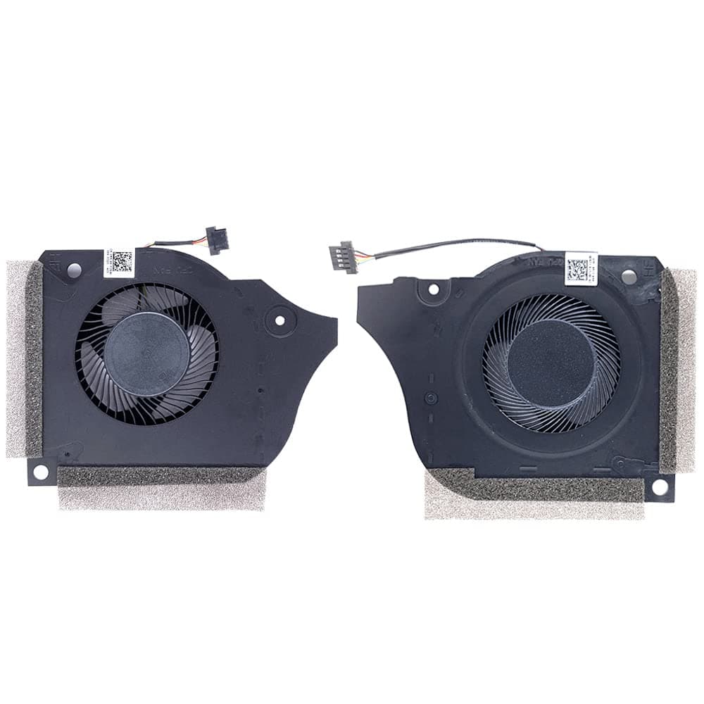 New Replacement Cooling Fans for Dell G7-7590 G7-7790 G5 5590 G7 7590 7790 P82F G5-5590 Laptop Fan DC 12V 1A FM0C DFSCK221051821 FM0B DFSCK221151811 (4-Pin 4-Wire),(Not Fit for G5-5590 5V 0.5A Fan)