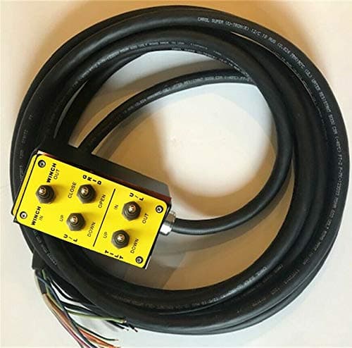 Winch Switch Too!! 5 Switch (10 Function) MPC-10-BD-JD-NC Remote Control with 20' Cord for JERRDAN, Century, Dynamic, AUTO Loader Wheel Lifts & More!