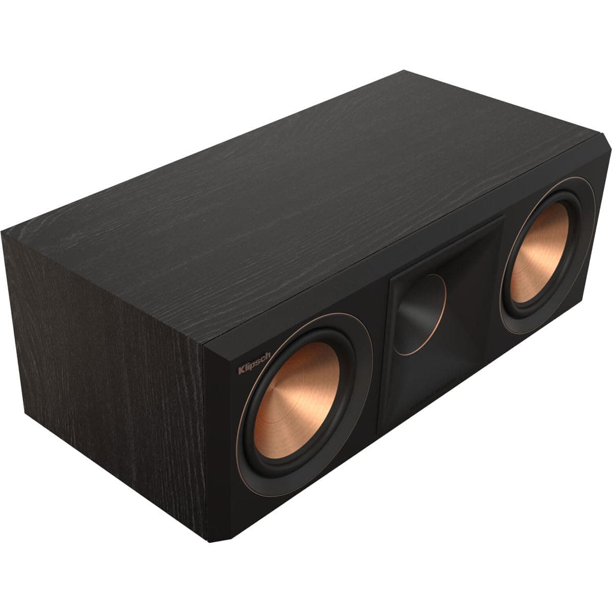 Klipsch Reference Premiere RP-500C II Center Channel Speaker with Updated Tractrix Horn and Port Technology and 5.25” Cerametallic Woofers for Crystal-Clear Home Theater Dialogue in Ebony
