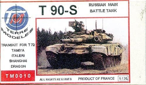 1:35 T-90S Conversion Transkit T-72 Tamiya Italeri Dragon #TM0010