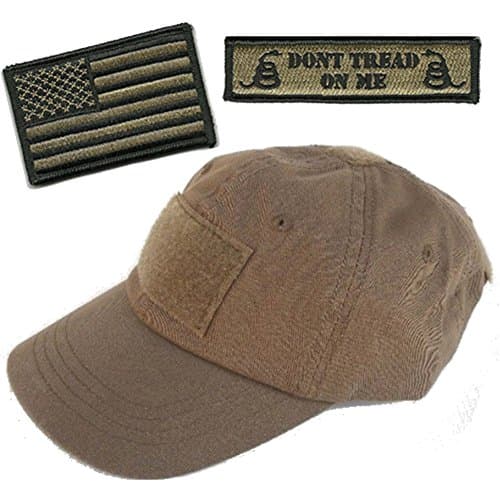 Gadsden and Culpeper Operator Cap Bundle - w USA/Dont Tread Patches