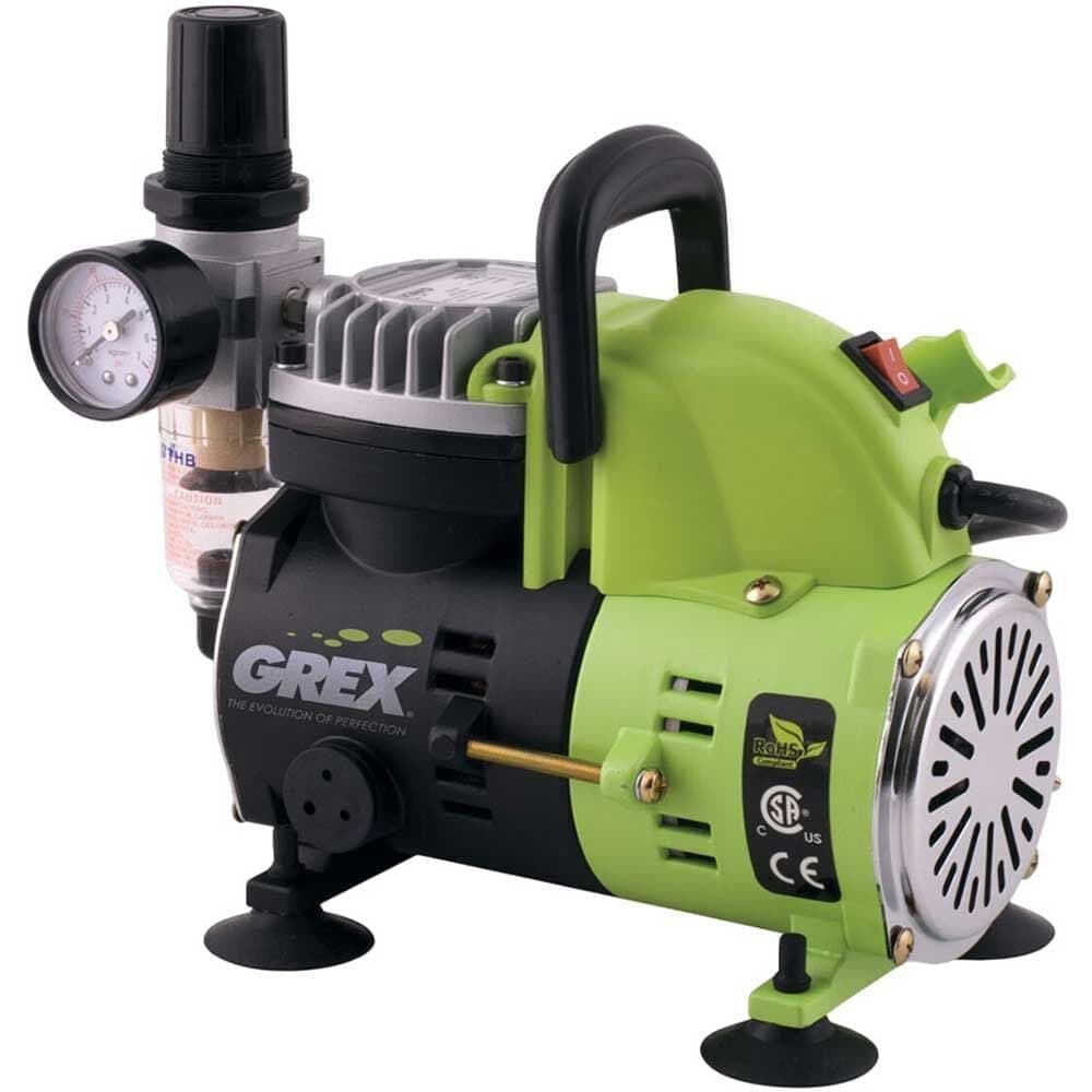 Grex AC1810-A 1/8 HP 115V Portable Piston Air Compressor