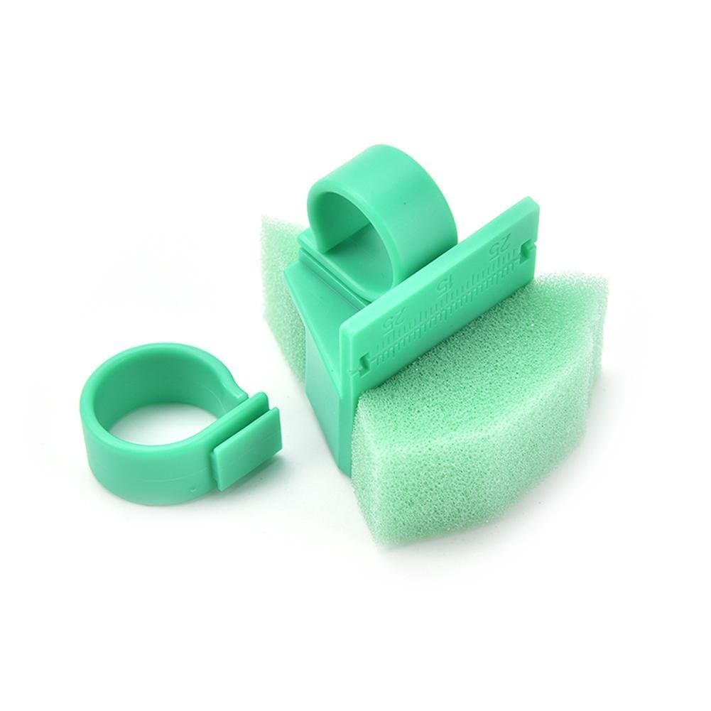 Dental Autoclavable Clean Finger Endo Files Ruler Holder Sponge