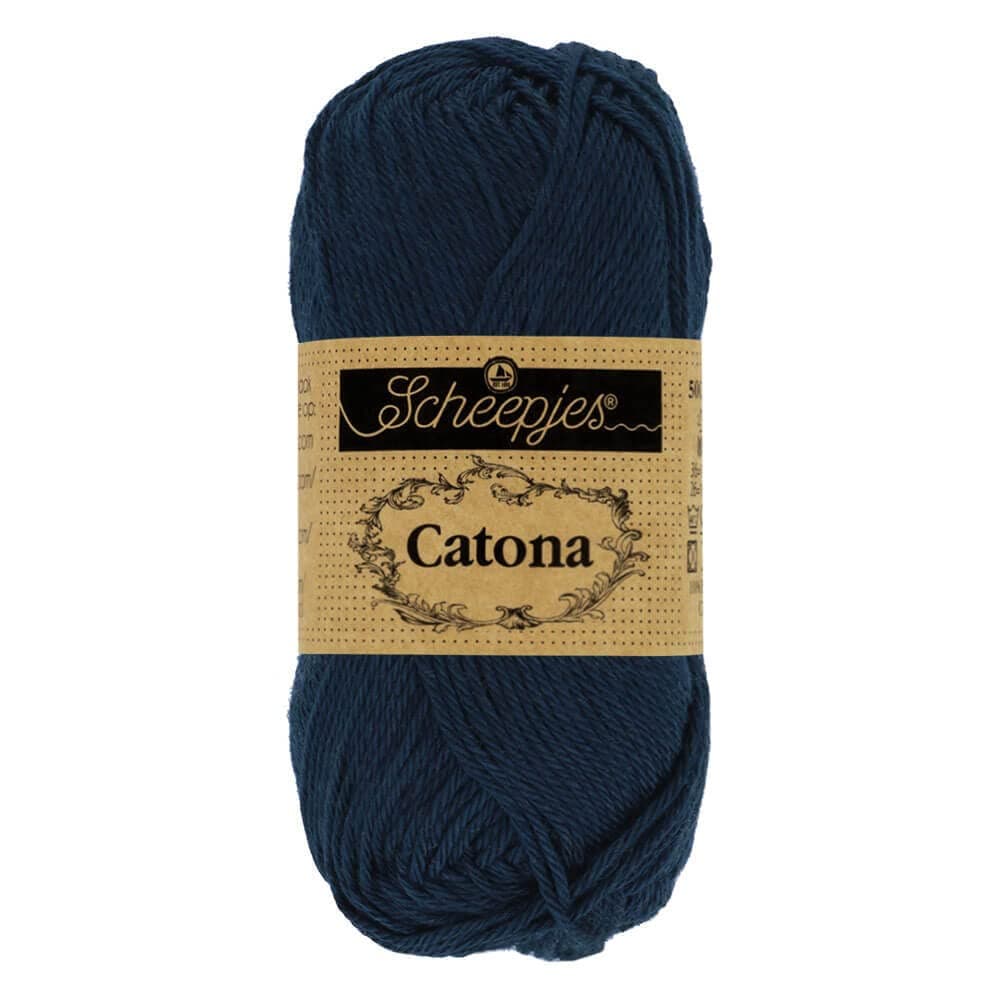 Scheepjes - Scheepjes Catona 124 Ultramarine Yarn - 1x25g