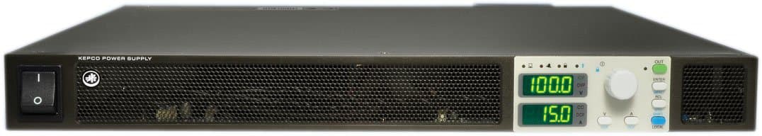 Kepco KLN 600-2.5 is a New Family of Automatic Crossover, Low-Profile, high-Performance, Low-Cost programmable Power Supply. 1500 watts, 2.5 Volts.