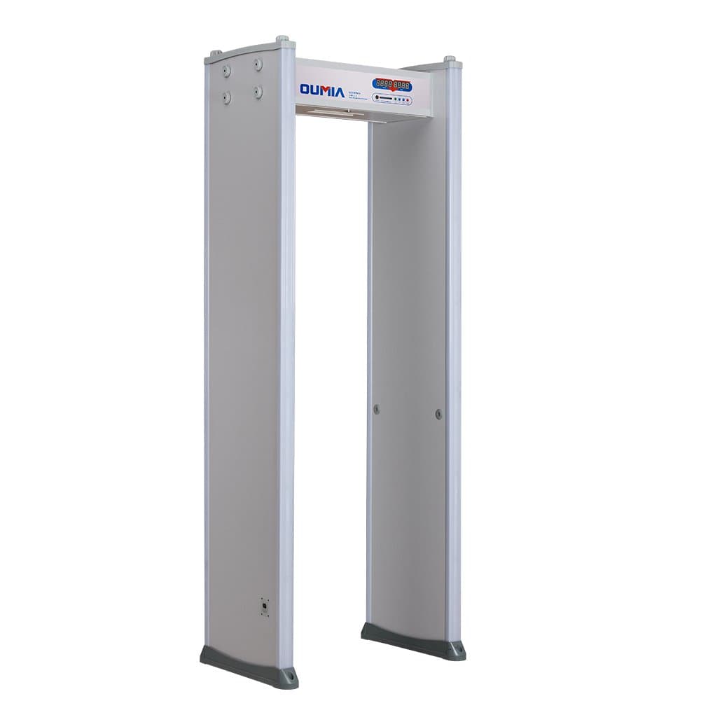 Oumia Muti-Zones Factories Body Scanner Walk Through Metal Detector With Password Management
