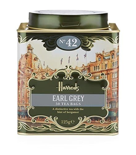 London. No. 42 Earl Grey, 50 Tea Bags 125g 4.4oz Gift Tin Caddy