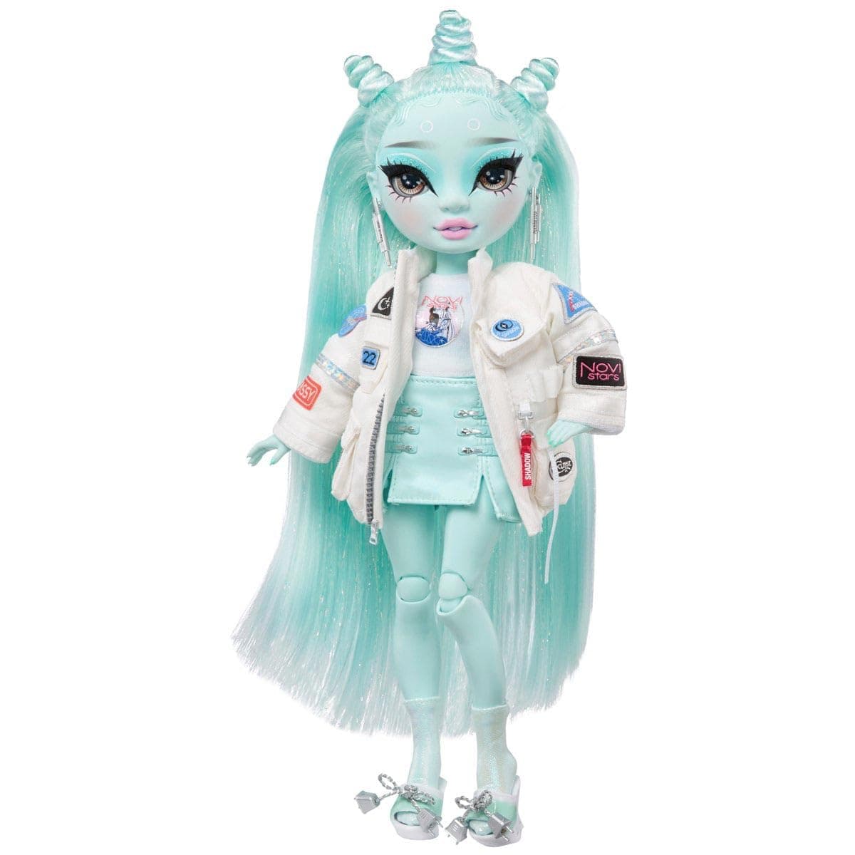 Shadow High Rainbow High Rainbow High Zooey Electra - Light Green Fashion Doll with Fashionable Outfit and More than 10 Colourful Play Accessories - Ideal for Collectors and Children from 4-12 Years