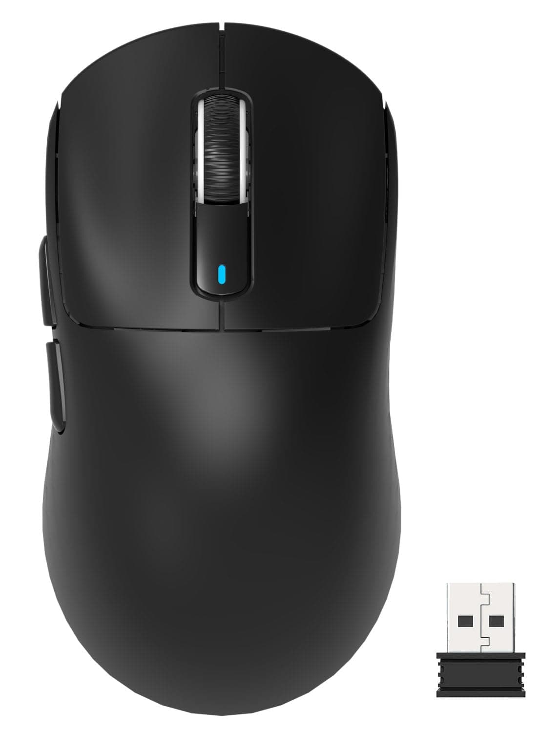 ATTACK SHARK X3 Lightweight Wireless Gaming Mouse with Tri-Mode 2.4G/USB-C Wired/Bluetooth,Up to 26K DPI, PAW3395 Optical Sensor,Kailh GM8.0 Switch,5 programmable Buttons for PC/Laptop/Win/Mac(Black)