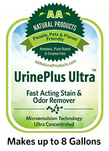 UrinePlus Ultra Professional Pre-Treatment for Carpets & Rugs Removes Pet Stains & Odors Caused by Dog and Cat Urine, Feces and Vomit [aka, Urine Pro | UrinePro Plus]
