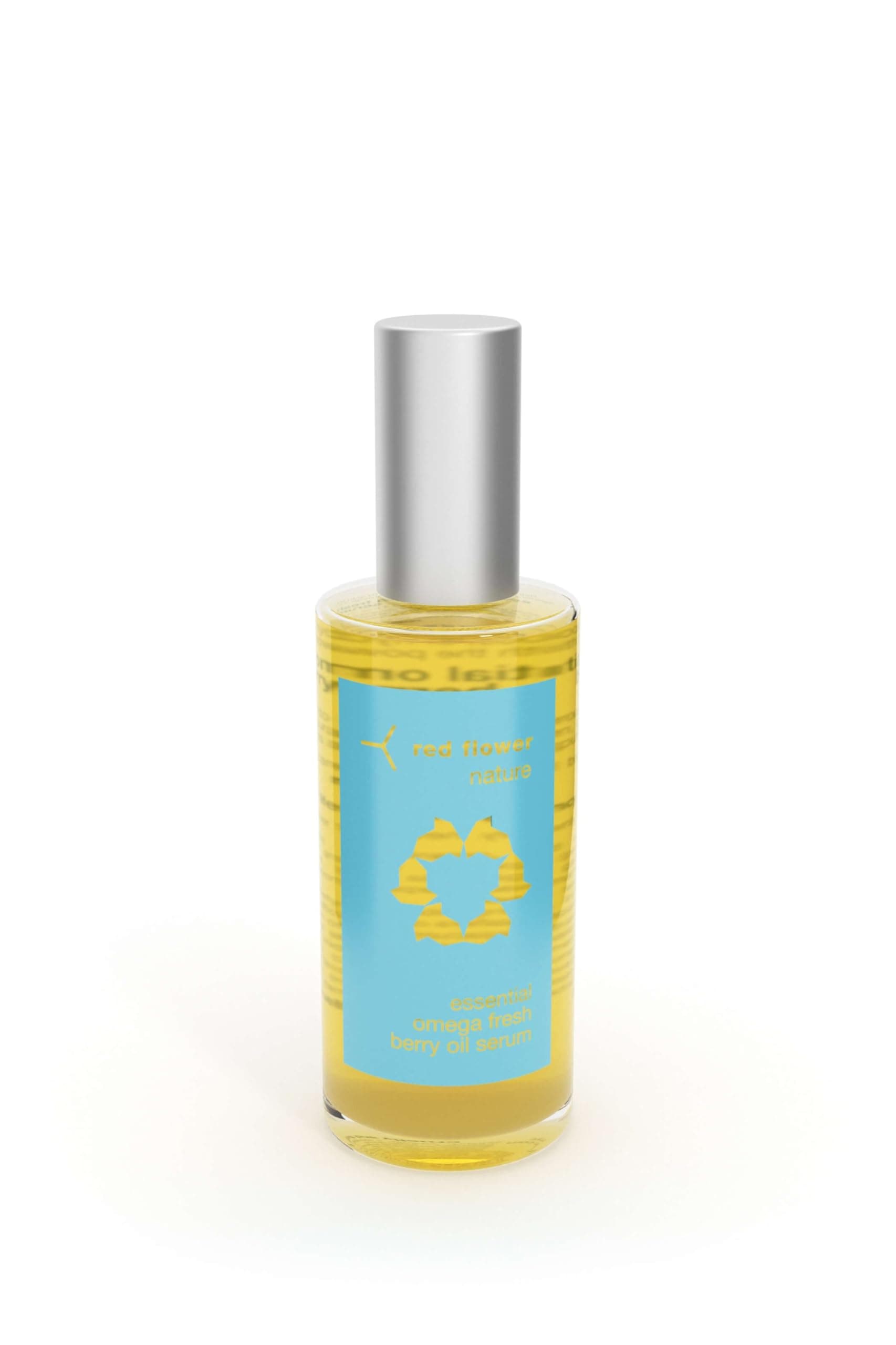 - Red Flower Essential Omega Fresh Berry Oil Serum | Deep Hydration & Collagen Support | Arctic Berry Antioxidants | Vitamin C & Omega-3 Serum | Skin Nourishment & Radiance Boost | 2.4 fl oz