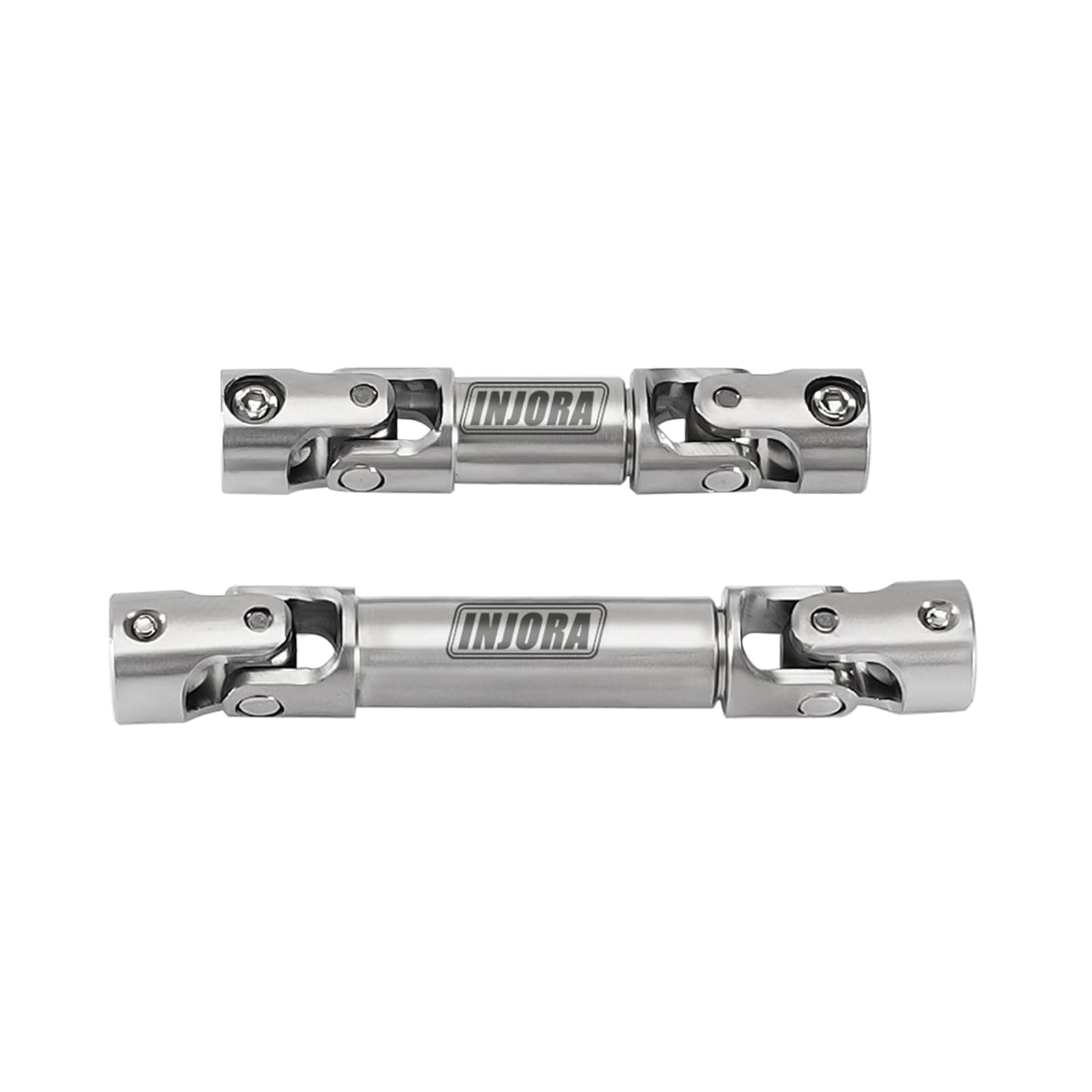 INJORA Stainless Steel Center Drive Shafts for FMS FCX24M 1/24 RC Crawler Upgrade