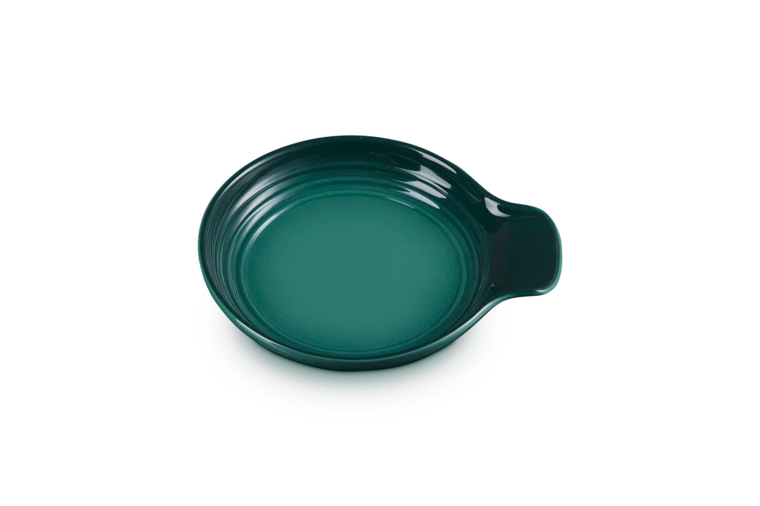 Signature Stoneware Spoon Rest, 6 Inches, Artichaut