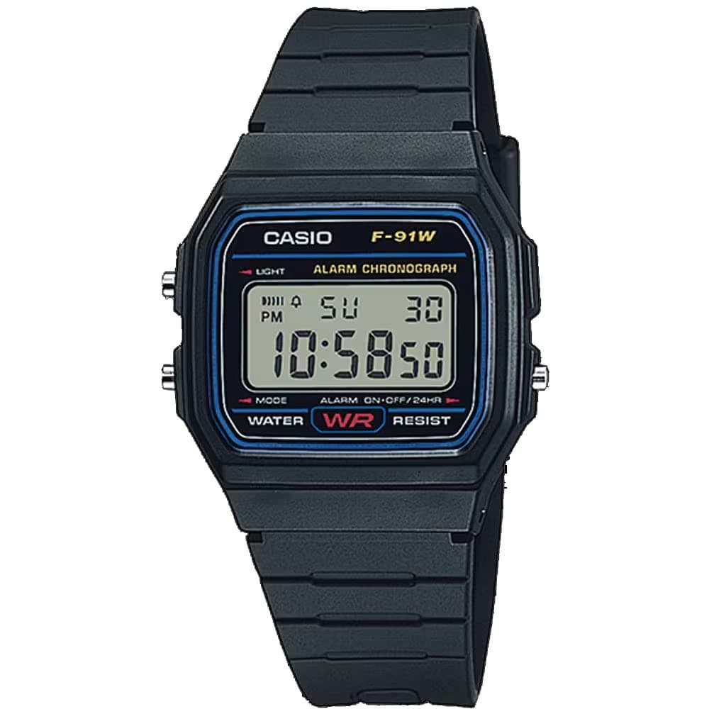 NEW F91 DIGITAL ALARM SPORTS MEN' S WATCH F91W-1, Digital
