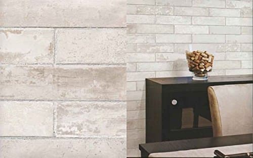 Galerie Illusions Feature Wallpaper Brick Effect Neutral LL29532 by "norwall,patton"