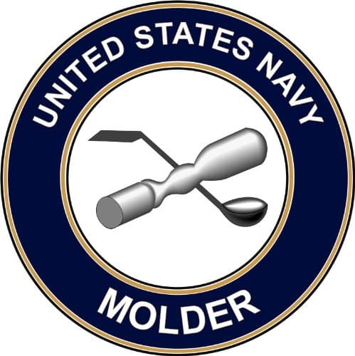 US Navy Molder 5.5" Decal