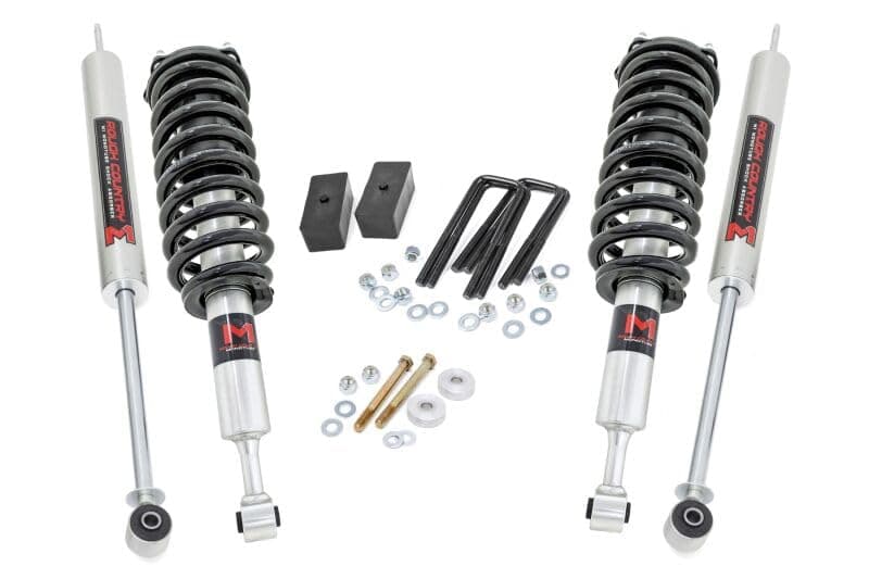 Rough Country 3" Lift Kit w/M1 Struts & Shocks for 05-23 Toyota Tacoma - 74540