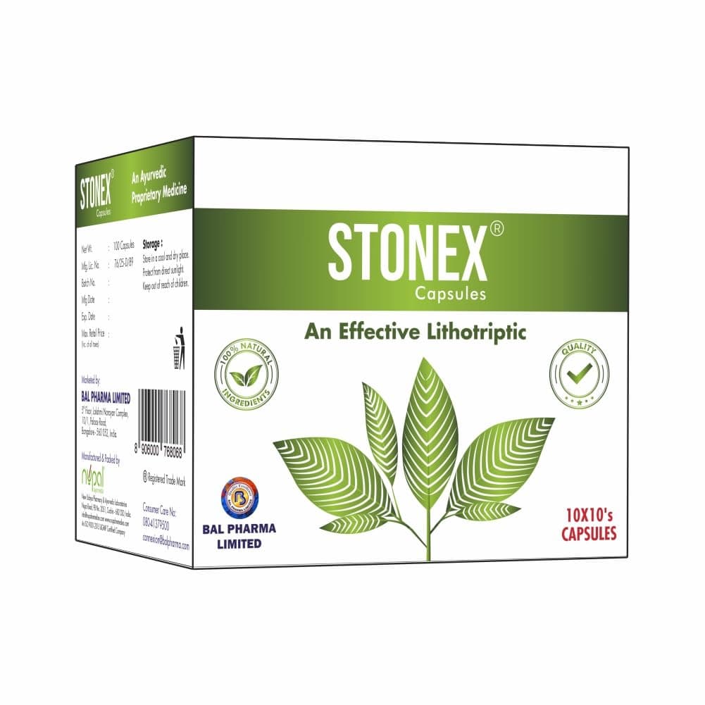 - STONEX Helps to Detox Kidney Cleanse Purifier | Urinary Tract Infection (UTI), Kidney Stone Dissolution Herbal Supplement - 100 Capsules
