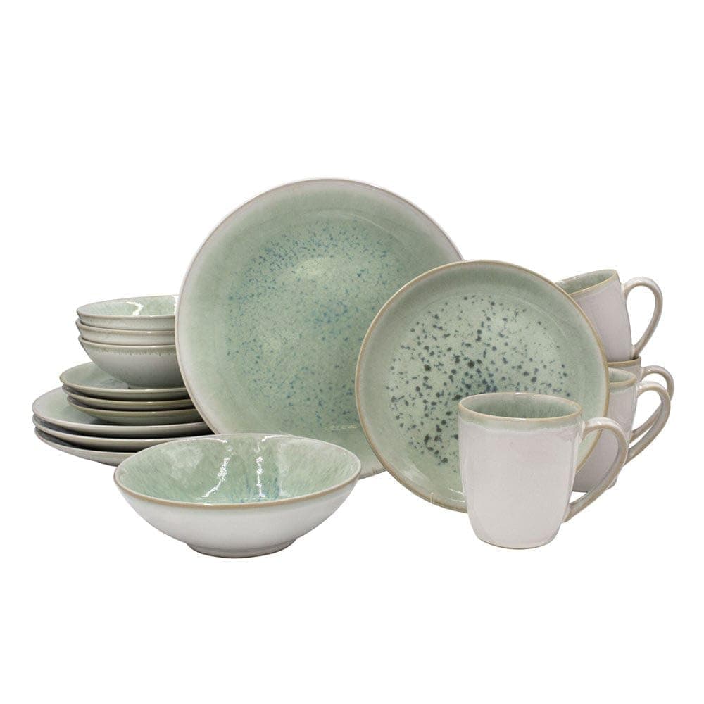 Mikasa Mira 16 Piece Dinnerware Set, Service For 4, Multicolor