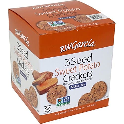 RW Garcia Sweet Potato 3 Seed Crackers 850gm Value pack