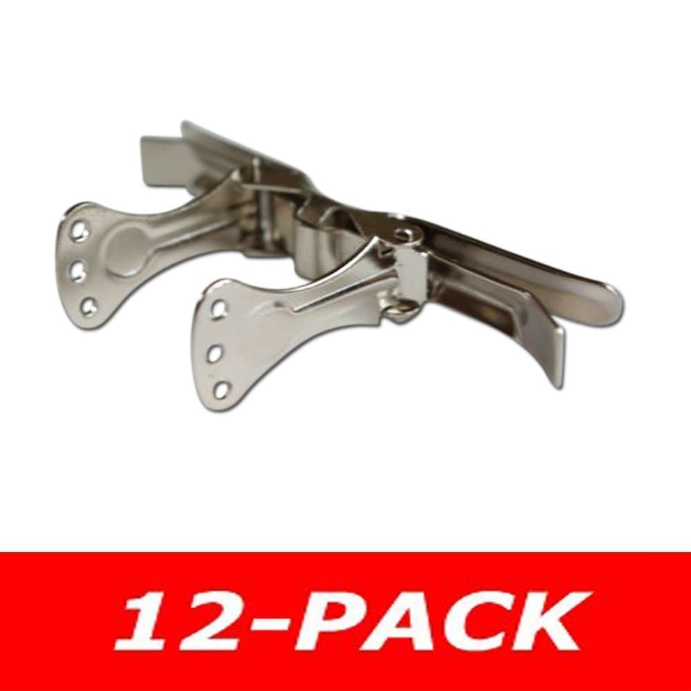 12 Pack Of Metal Bow Tie Clips ~ Make Your OWN Bow Ties!