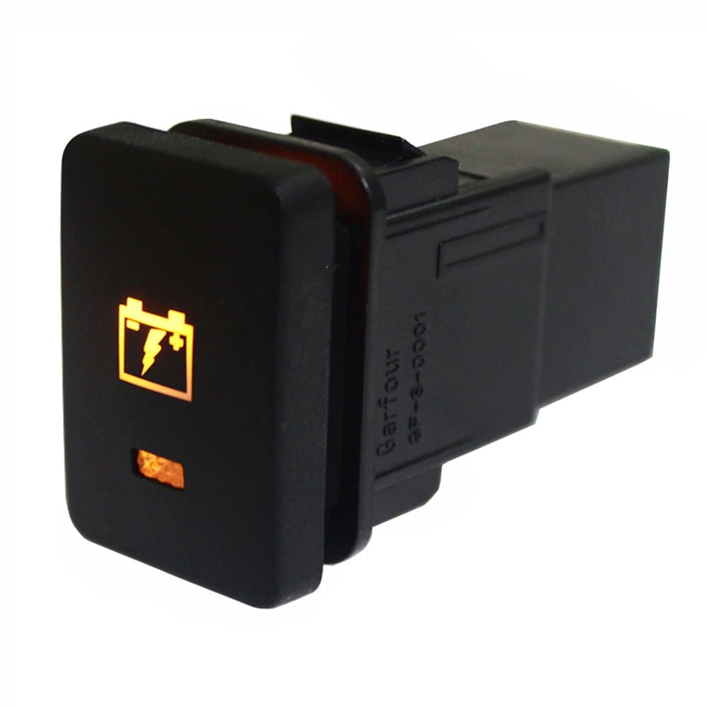 12 Volt AUX BATTERY Push switch for Toyota Hilux 2015/Prado 150 Series 2010-2014